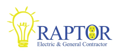 Raptor Electric and General Contractor Logo H
